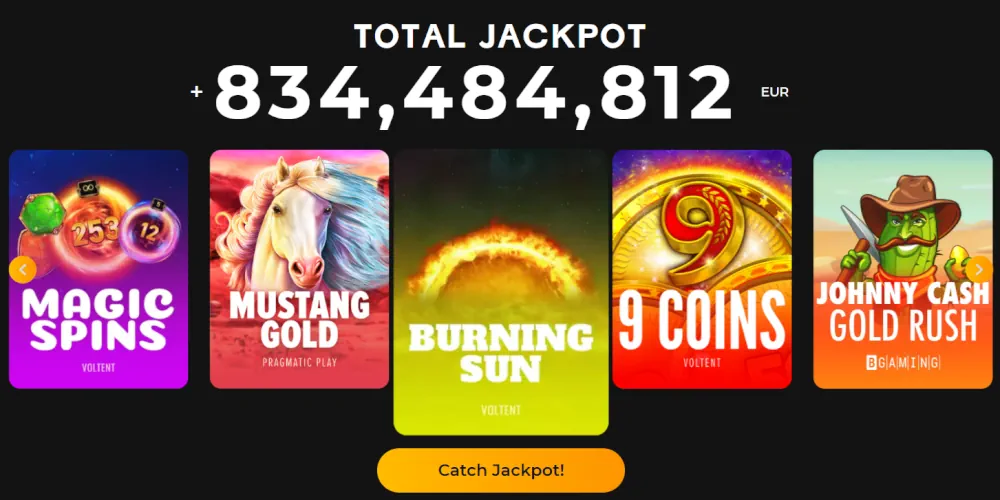 Spinstar Casino Jackpot